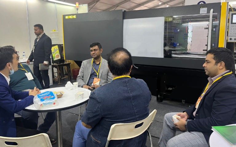 全球巡展｜博創Bi-M互聯網注塑機首次亮相孟加拉展會